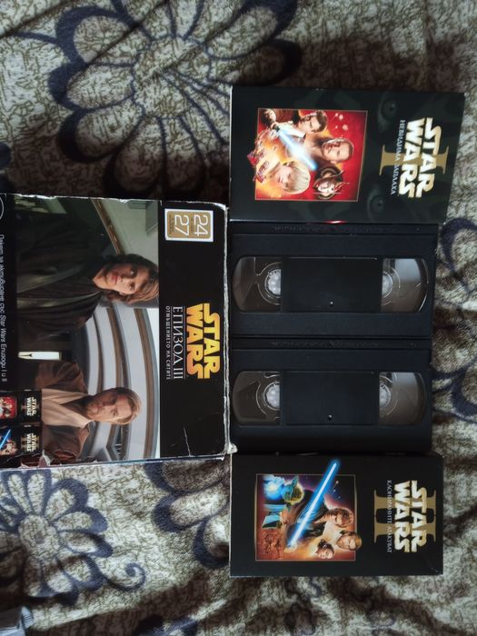 Междузвездни войни аудио касети видеокасети