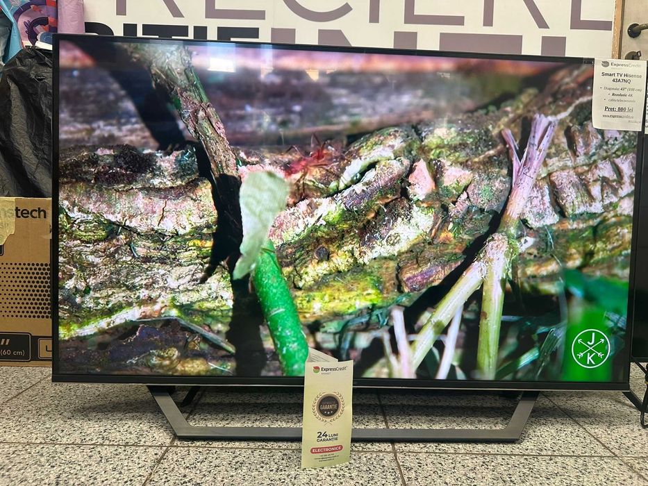 Smart Tv Hisense 43A7NQ (Ag45 Bacau B.5228)  Garantie 24 Luni!