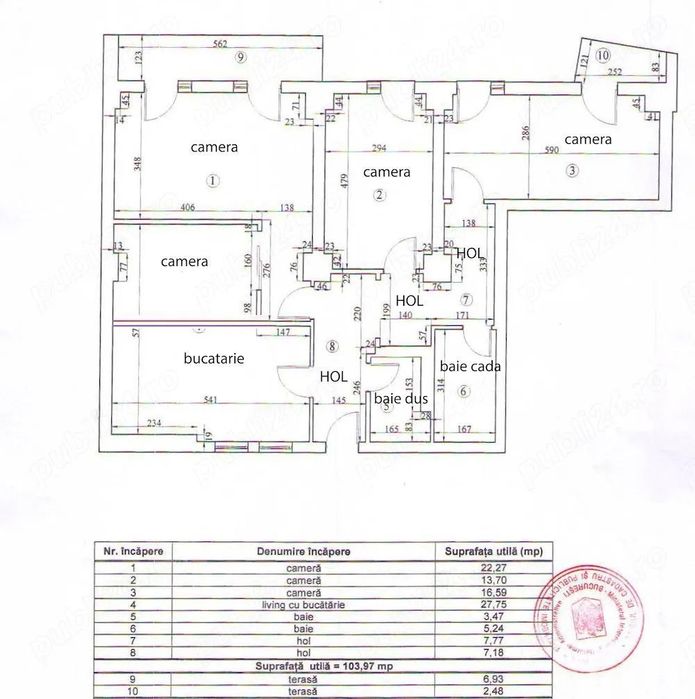 Ap. 4 Camere - 114 Mp Utili, Bloc Nou, Mobilat Modern, Comision 0%