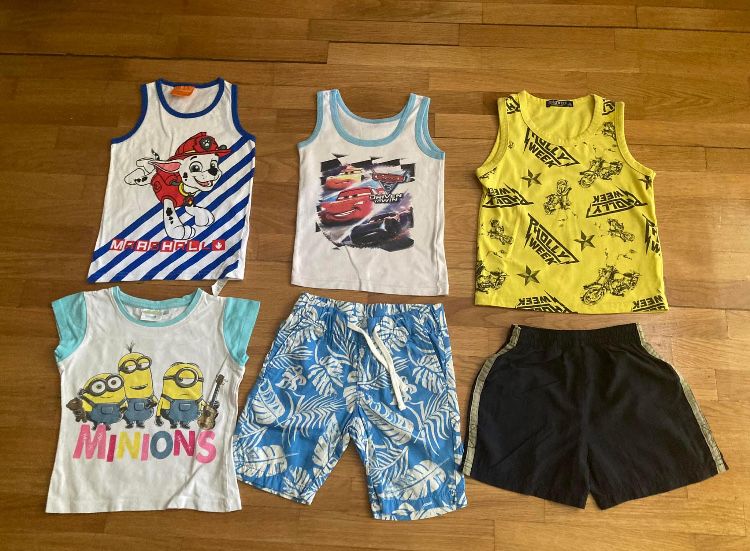 Летни дрешки за момче 98/104/110/116/122/128 размер