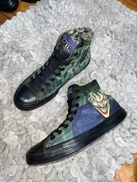Кеды Converse all star x DC Comics "Batman" "Joker"