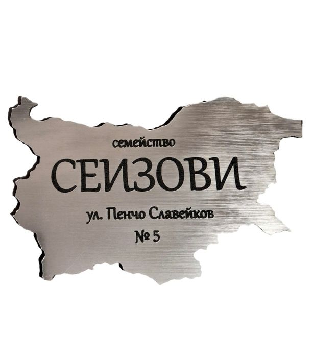 Табелки различни видове изработка