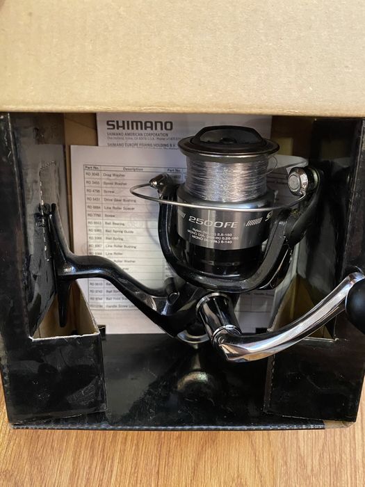 Shimano Sienna 2500FE катушка