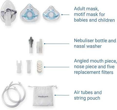Компресорен инхалатор за деца и възтрастни Medisana IN 155