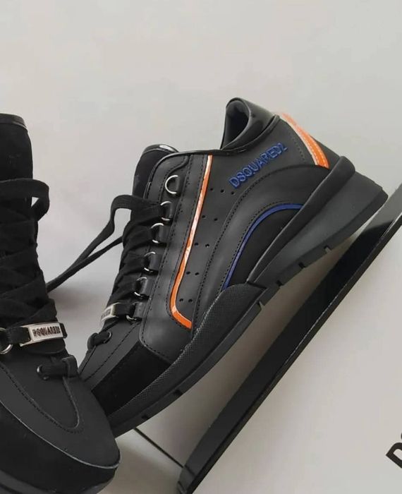 Мъжки маратонки естествена кожа Dsquared