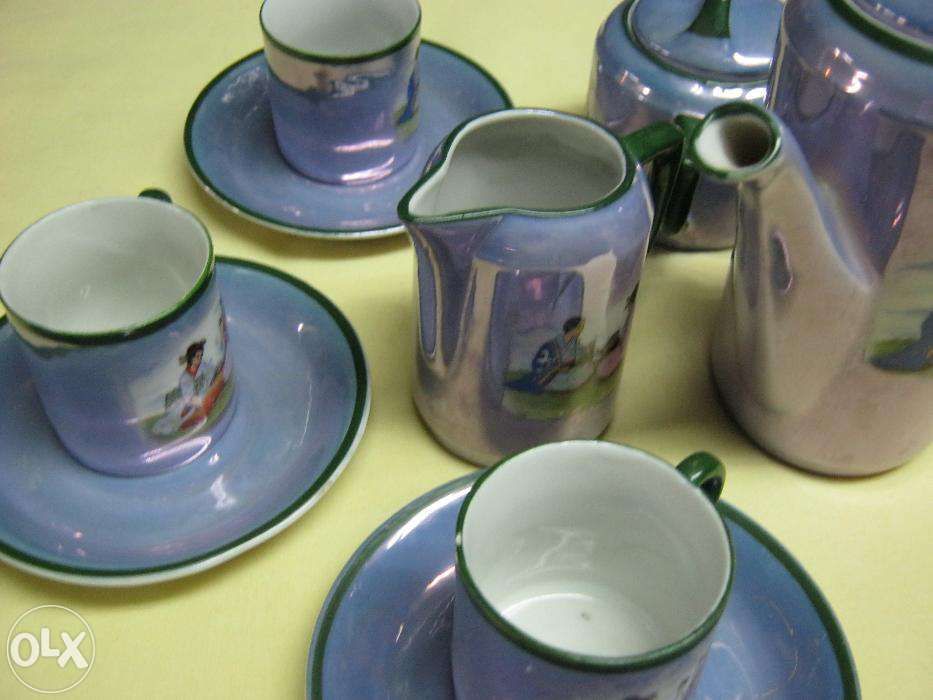 Set portelan Bavaria,pt 3 persoane,motive asiatice.