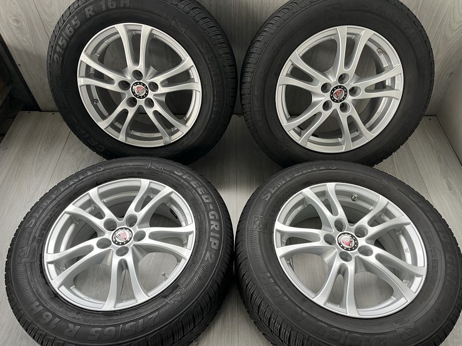 Джанти 16 цола 5х114,3 за японски SUV със зимни гуми 215/65/16