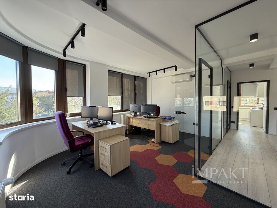 Spatiu de birouri dispus pe 2 niveluri , 225 m2 , Borhanci
