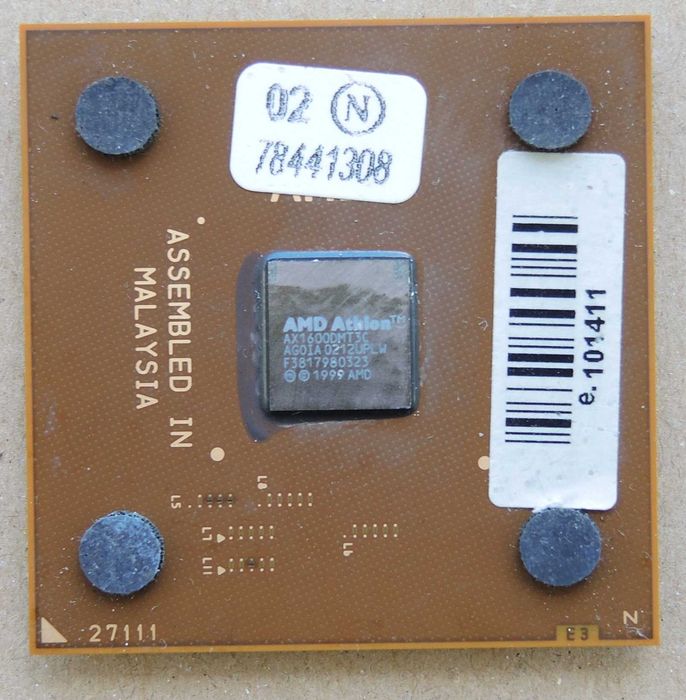AMD Athlon XP 1600+ AX1600DMT3C Palomino Socket 462/A Testat