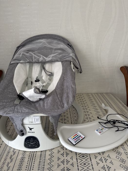 Шезлонг бала жатқызуға ыңғайлы