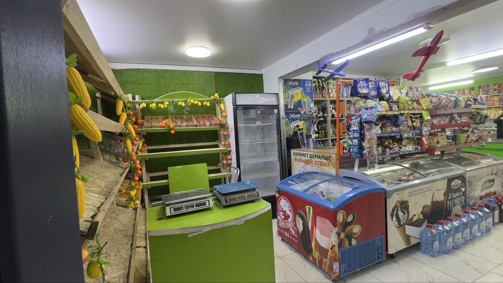 Овощное место в магазине