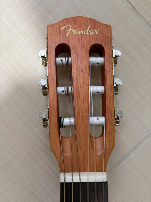 Fender ESC-80 Vintage Natural chitară clasică+ husă,