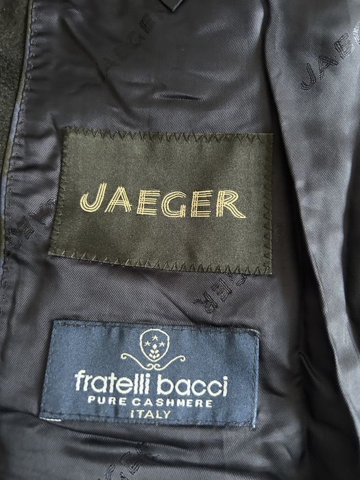 Palton barbatesc Jaeger din casmir