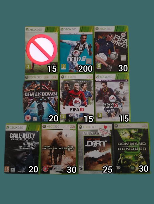 Joc Xbox 360, preț în poze