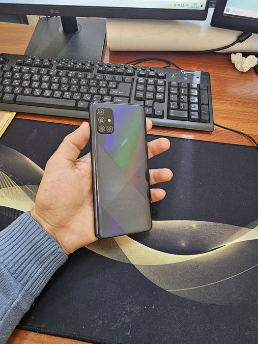 Samsung 71 6/128gb(2022) ideal iwlawi zur aybi yuq tozza telefon