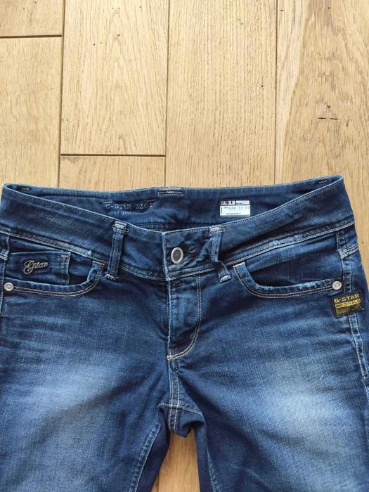 Дамски дънки G-Star 3301 Lynn Bootcut, ЧИСТО НОВИ, тъмно изпрани