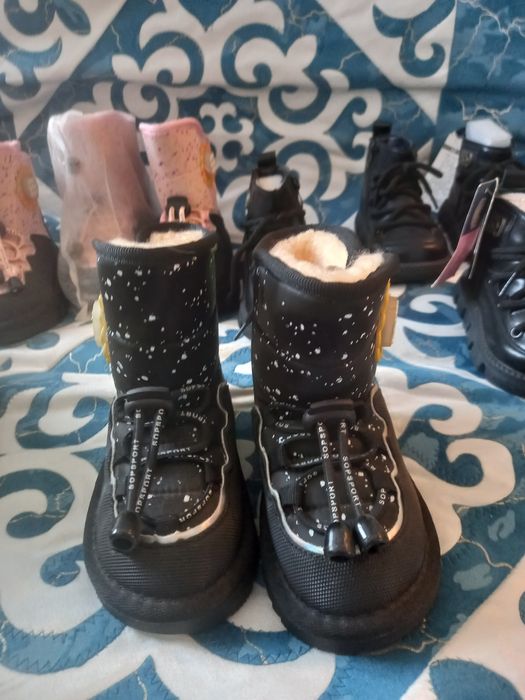 Новые сапоги обувь детский зима