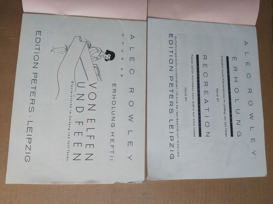 Alec Rowley Erholung Von Elfen und Feen , пиеси за пиано