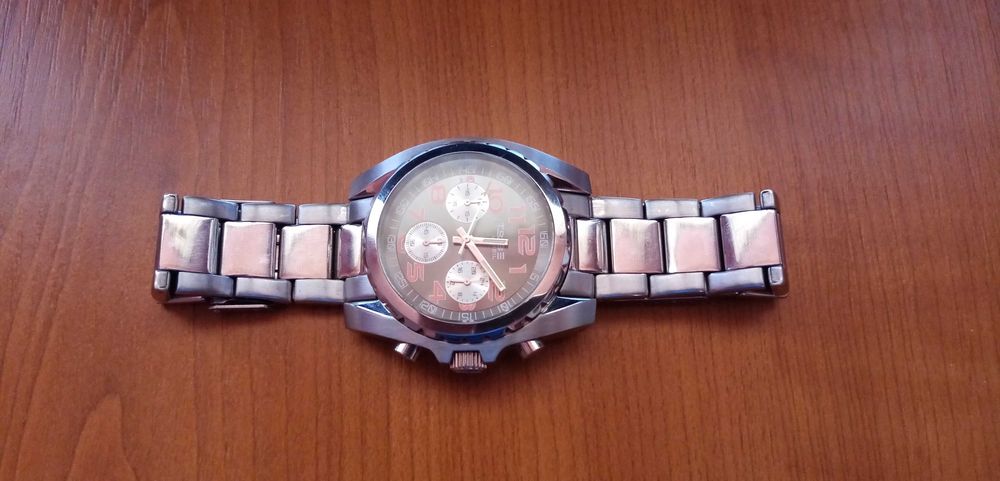 Ceas cronograf cu cuart vintage Breil Tribe TV0103, otel inoxidabil