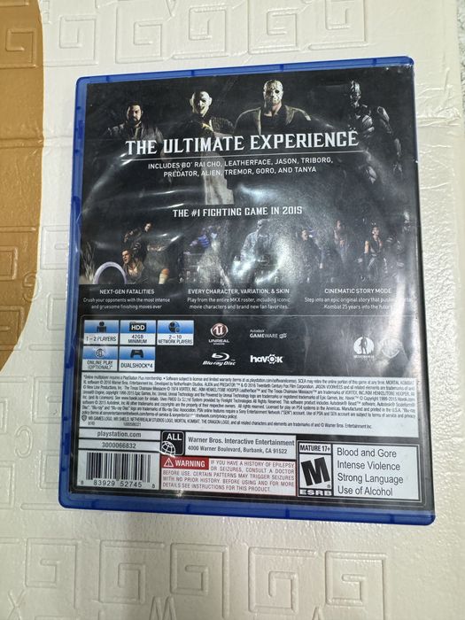 Mortal kombat XL PS4 PS5