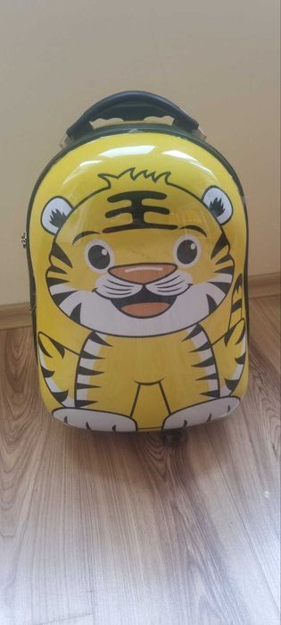 Детски куфар тигър  на колеца.