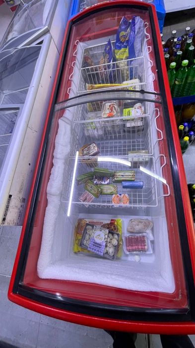 Морозильник бу почти новый в идеале