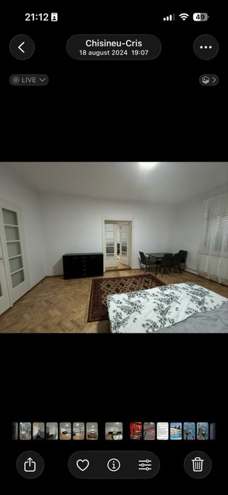 Inchiriez apartament la casa