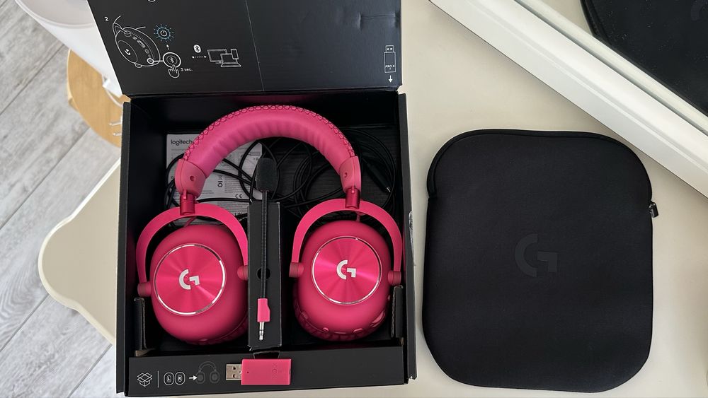 Наушник Logitech G Pro X2 Lightspeed Pink