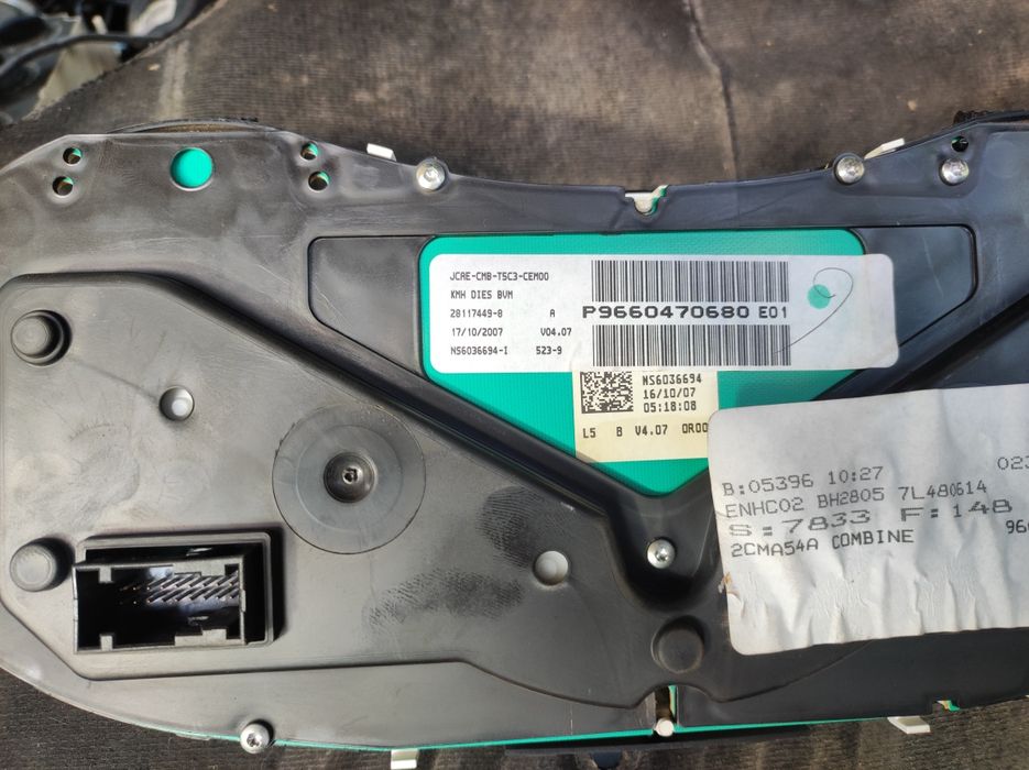 Табло-километраж за Пежо-307(дизел-фейслифт).