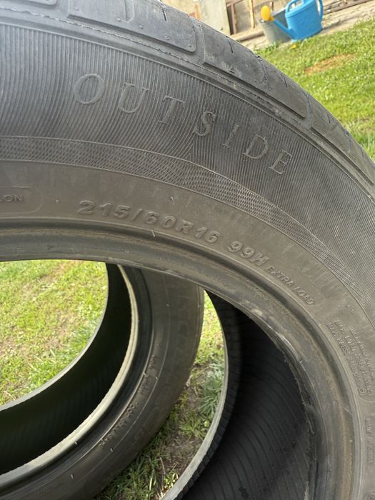 Шины летние 215/60/16