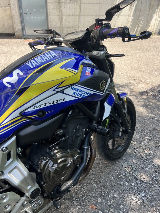 Yamaha MT 07 A2 sau A Valentino Rossi