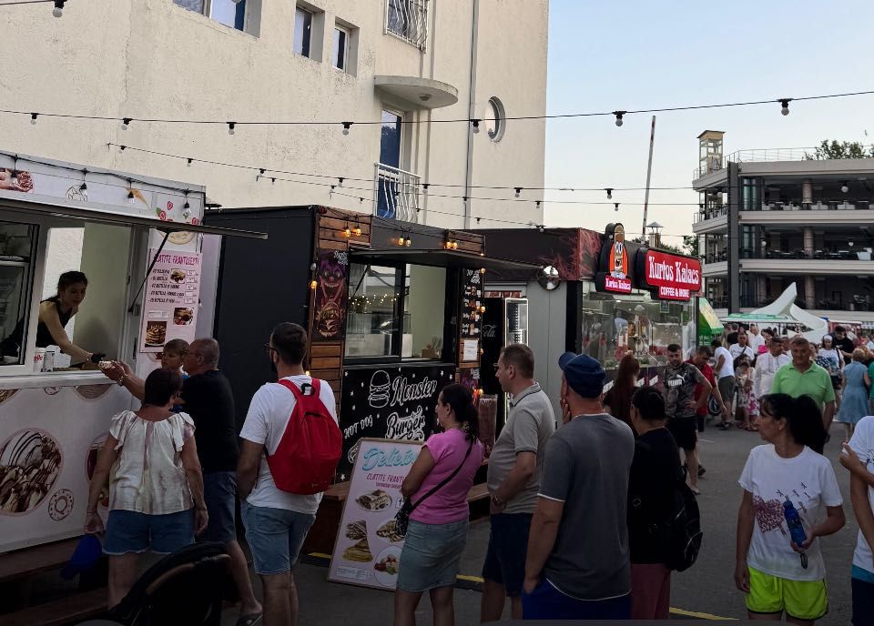 Eforie Nord -Inchiriere Rulotă Fast Food în Vad Ultra-Circulat 2026