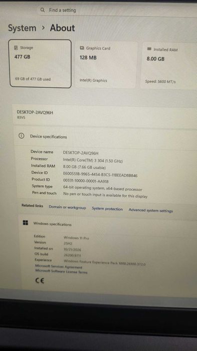 Laptop Ideapad Slim
