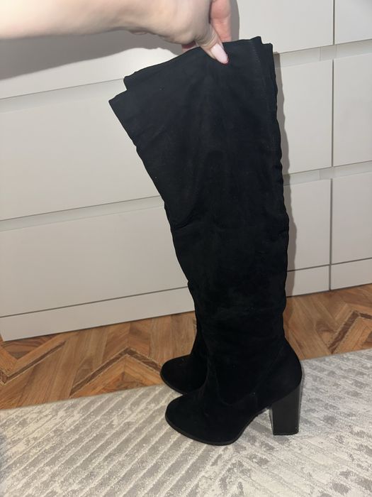 Сапоги замшевые 37 размер