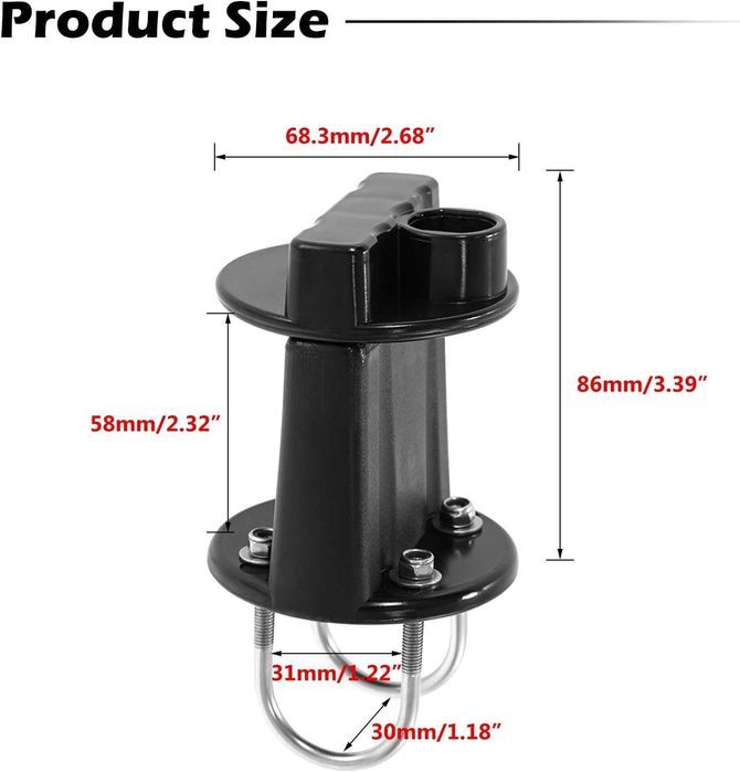 Suport prindere canistra off-road 3-5 litri cu antifurt