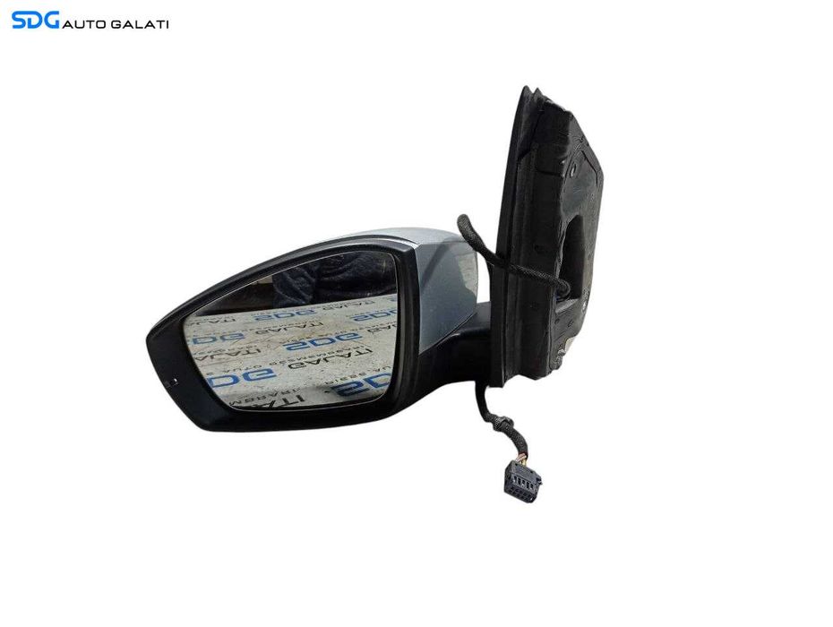 Oglinda Electrica Stanga Volkswagen Polo 6R 2009 - 2017 Culoare LA7W Cod 6R2857501BFA7W [LR0913]