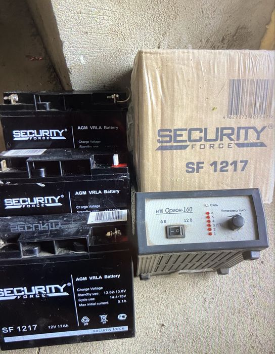 аккумуляторы Security Force SF 1217 (12 В, 17 Ач),