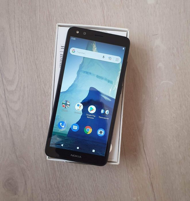 Nokia C01 Plus blue като нов