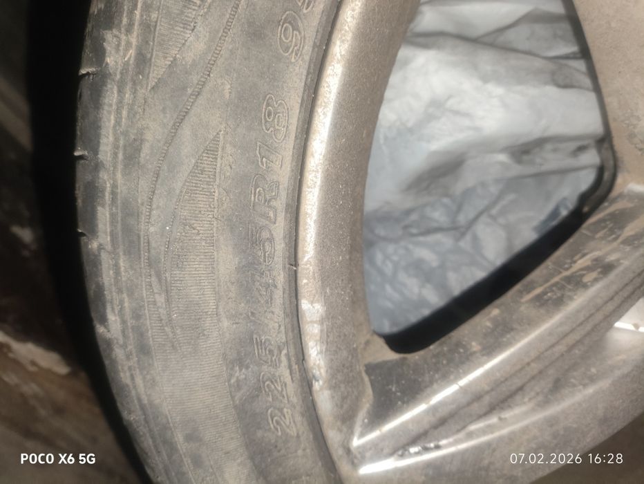 Резина с дисками 225*45р18