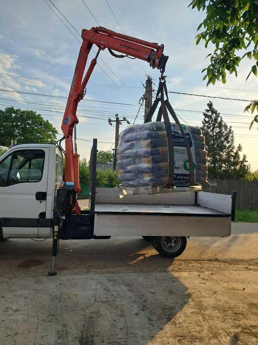 Iveco daily 35c15 basculabil cu macara