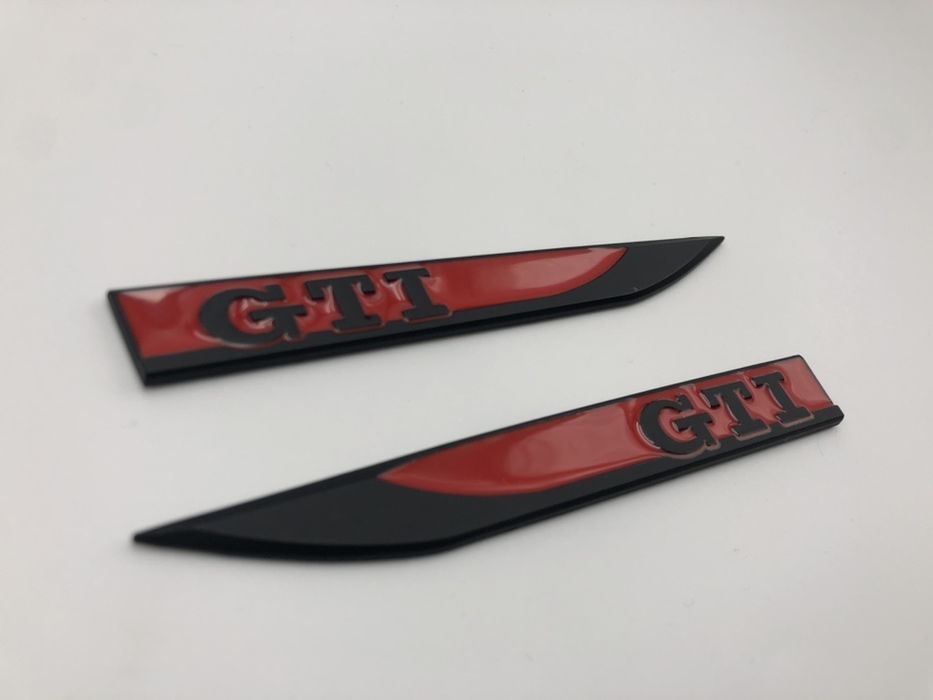 Embleme VW GTI aripi negru