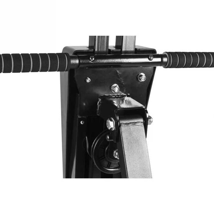 Aparat fitness vertical, negru