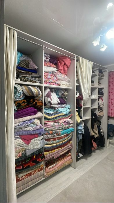 шкаф, полки, стол