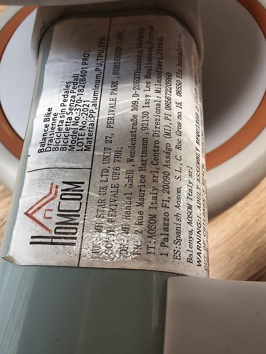 Prima mea bicicleta 2 ani