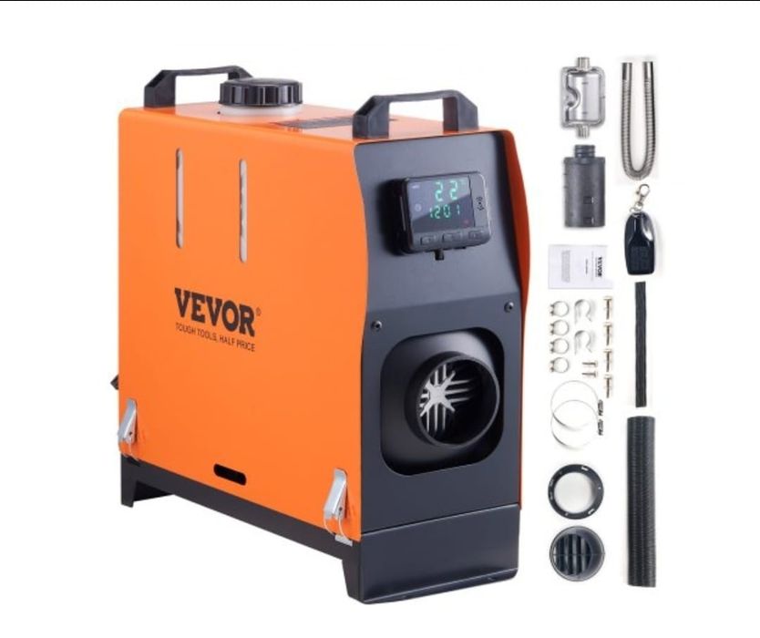 Sirocou diesel VEVOR All-in-one 12V 8KW ca webasto