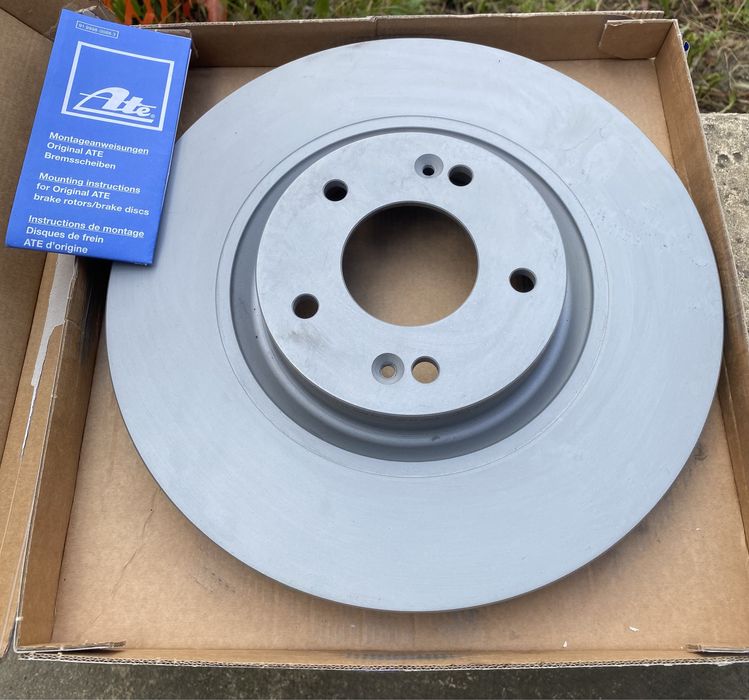 Комплект спирачки дискове ATE