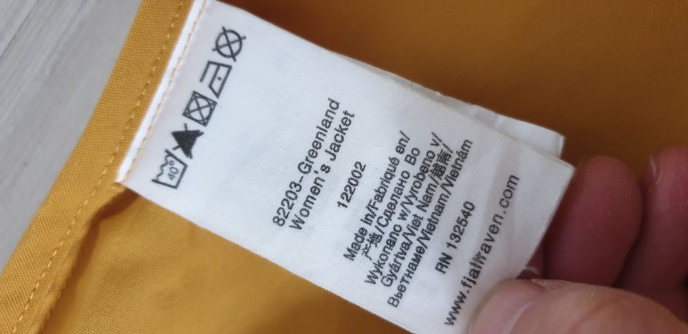 Fjall Raven Greenland G - 1000  Size L ОРИГИНАЛ! Дамско Яке Мембрана!