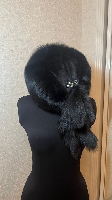 Норковая шапка на девушку