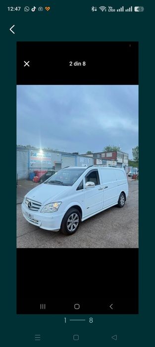 Piese cutie grup trapa ușa volan bancheta capota geam  Mercedes w639