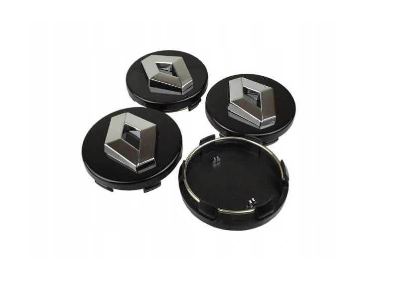 Set 4 Embleme Capace Roti Sigle Jante Aliaj Renault 60MM, 403158825R
